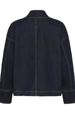 Culture naisten farkkutakki Cumoya Bobbie Jacket, Rinse Wash