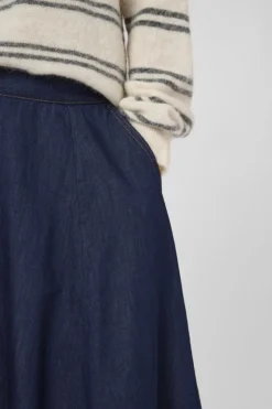 Culture naisten hame, CUHILKA ARPA SKIRT Rinse Wash