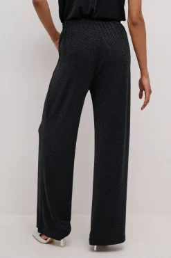 Culture naisten housut, CUTAZ PANTS Black/Silver