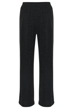 Culture naisten housut, CUTAZ PANTS Black/Silver