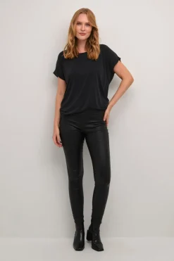 Culture naisten leggingsit, CUBETTINE LEGGINGS Black