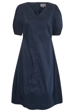 CULTURE, Naisten Mekko, ANTOINETT SS DRESS Blue Iris