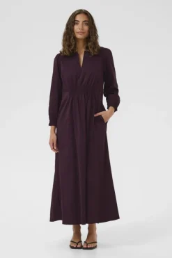 Culture naisten mekko, CUELNA ANTOINETT LONG DRESS Winetasting