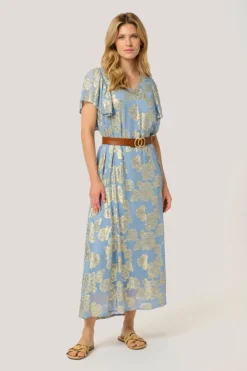 Culture naisten mekko, CUFLOI LONG DRESS Forever Blue