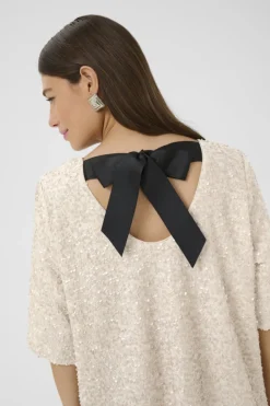 Culture naisten mekko CUNALI DRESS, Whitecap