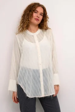 Culture naisten pusero, CUPATTY SHIRT Whitecap