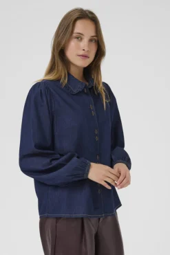Culture naisten pusero, CUHILKA ARPA SHIRT Rinse Wash
