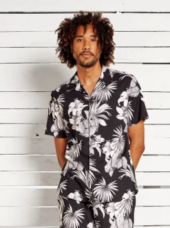 Desoto miesten paita, 83733-3-916 Musta Kuosi