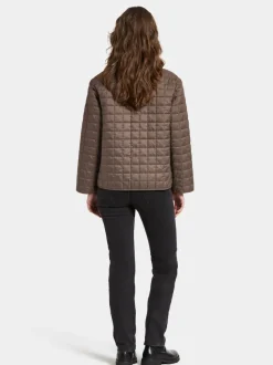 Didriksons naisten takki, ALBA WNS JKT Tummanruskea