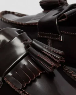 Dr. Martens loaferit Adrian Tassel Loafer Cherry Red Arcadia, viininpunainen