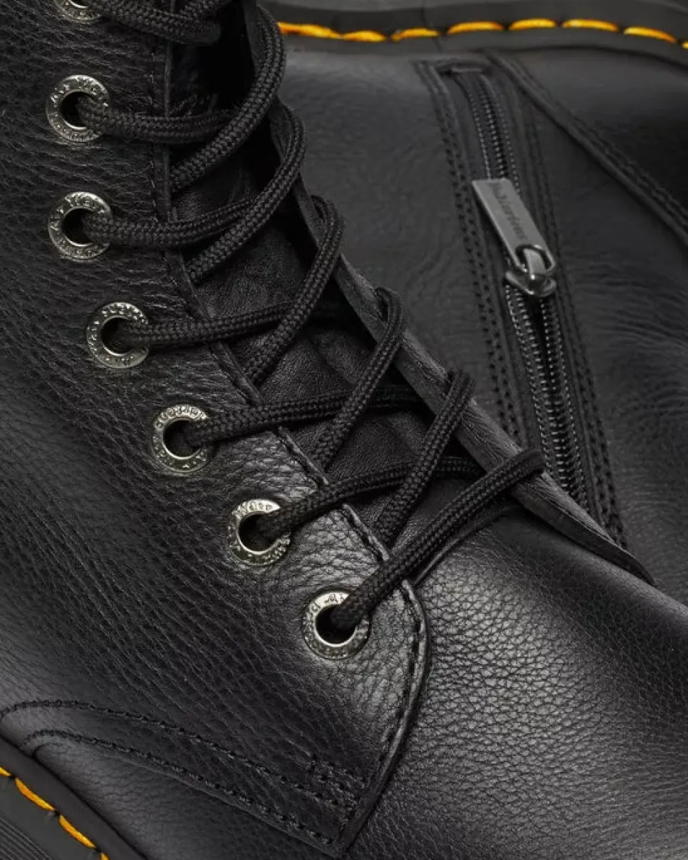 Dr. Martens miesten kengät, JADON III PISA 8 EYE BOOT UNISEX maiharit, Musta