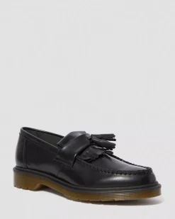 Dr. Martens miesten loaferit Adrian Tassel Loafer Mono Black Smooth, musta