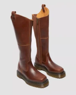 Dr. Martens naisten kengät Amaayah Hi, konjakinruskea