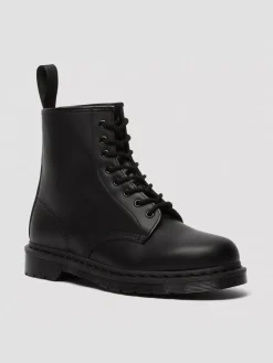 Dr. Martens unisex kengät, 1460 MONO 8 EYE BOOT Musta