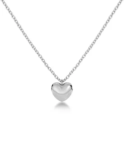 Edblad kaulakoru Barley Necklace Steel, Hopeanharmaa