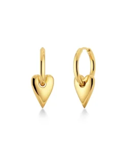 Edblad korvakorut, AMORE HOOPS S GOLD Kullankeltainen