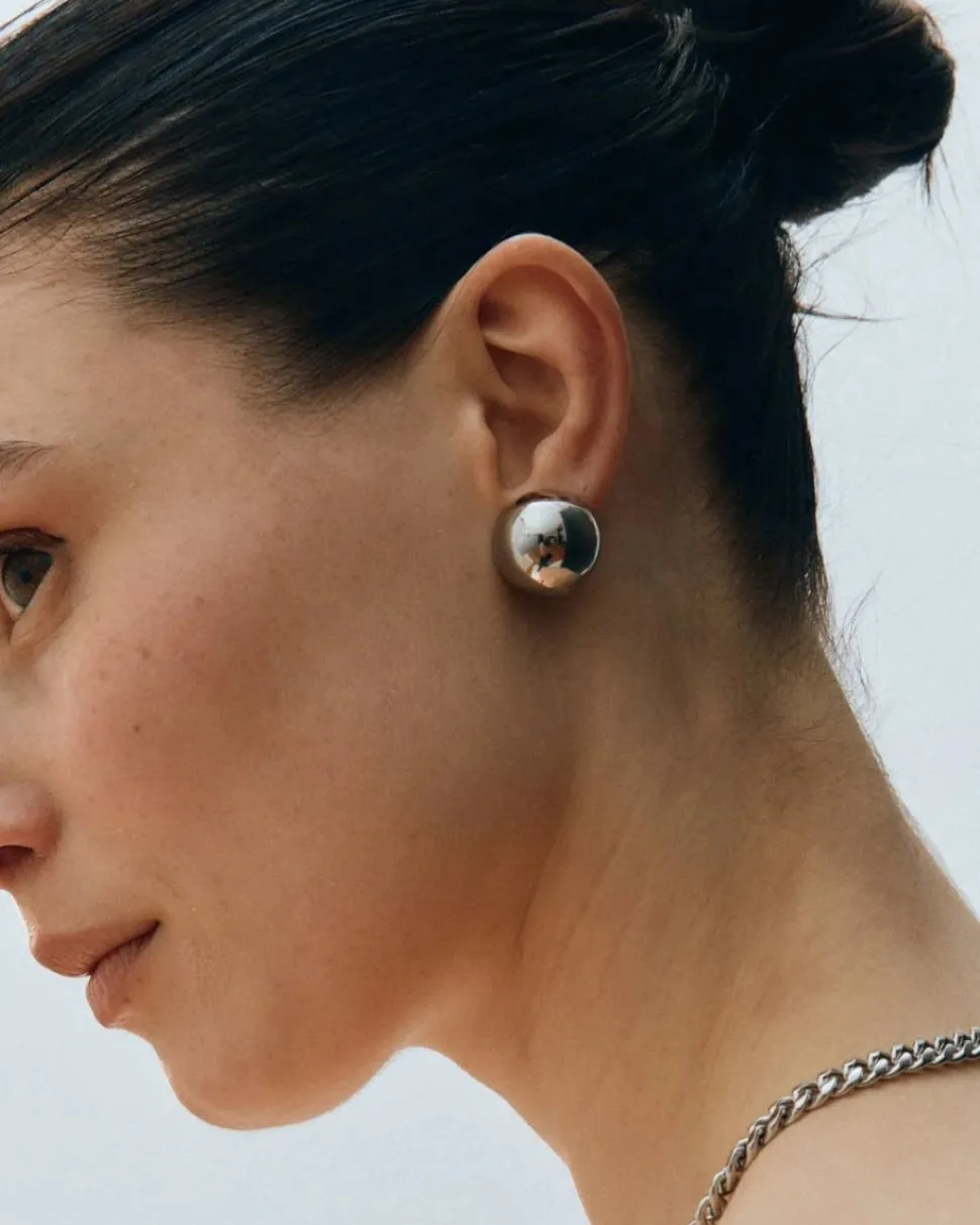 Edblad korvakorut Bead Studs Steel, Stainless steel