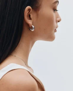 Edblad korvakorut Bold Creoless S, Hopeanharmaa