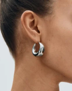 Edblad korvakorut Boyd Hoops Steel, Stainless steel