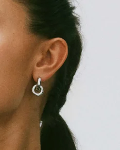 Edblad korvakorut Chunky Eternal Earrings Steel, Stainless steel