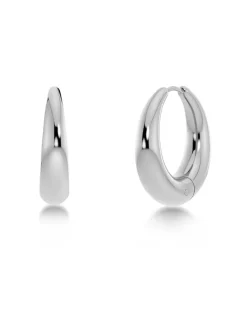 Edblad korvakorut Furo Hoops L Steel, Stainless steel