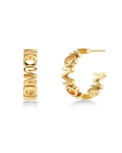 Edblad korvakorut, MOM MULTI HOOPS GOLD Kullankeltainen