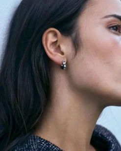 Edblad korvakorut Peak Hoops Icon M Steel, Stainless steel