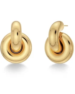 Edblad korvakorut Redondo Studs L, Kullankeltainen