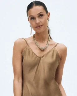 Edblad korvakorut Revel Knot Earrings Gold, Gold pleated