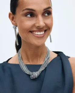 Edblad korvakorut Revel Knot Earrings Steel, Stainless steel