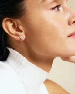 Edblad korvakorut Thassos Studs Mini Steel, Stainless steel