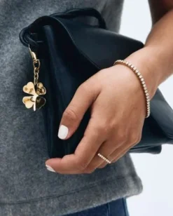 Edblad laukkukoru avaimenperä, Lucky Bag Charm Gold Kullankeltainen