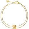 Edblad rannekoru Alexa Bracelet, Gold pleated