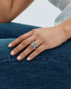 Edblad sormus Peak Ring Steel, Stainless steel