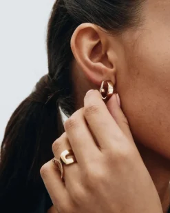 Edblad sormus, PLIÉ RING GOLD Kullankeltainen