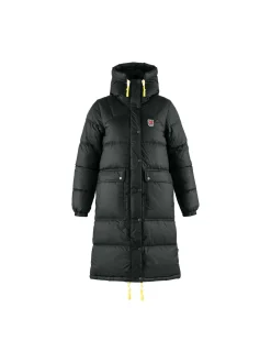 Fjällräven Naisten Untuvatakki, Expedition Long Down Parka Musta