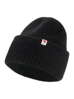 Fjällräven Unisex Pipo, HEAVY BEANIE Musta