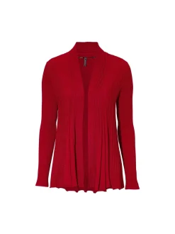 Freequent Lyhyt Neuletakki, Claudisse S Kirkkaanpunainen