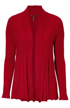 Freequent Lyhyt Neuletakki, Claudisse S Kirkkaanpunainen