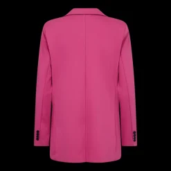 Freequent Naisten Bleiseri Nanni ja Fashion Strukture Pinkki