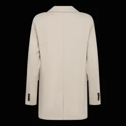 Freequent Naisten Bleiseri Nanni ja Fashion Strukture Vaalea Beige