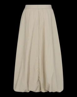 Freequent naisten hame, MINDY SKIRT Vaalea Beige