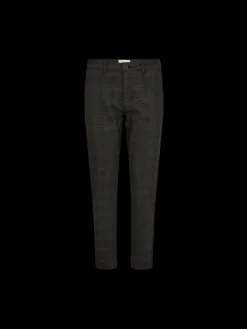 Freequent Naisten Housut, REX PANT Harmaa Ruutu