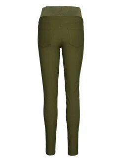 Freequent Naisten Housut, Shantal Power Pants Khaki
