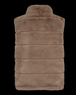 Freequent Naisten Liivi, FOXY VEST Vaalea Beige