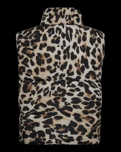 Freequent naisten liivi, JOYCO WAISTCOAT Ruskea Kuosi