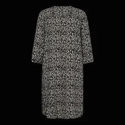 Freequent naisten mekko, ADNA DRESS Mustavalkoinen