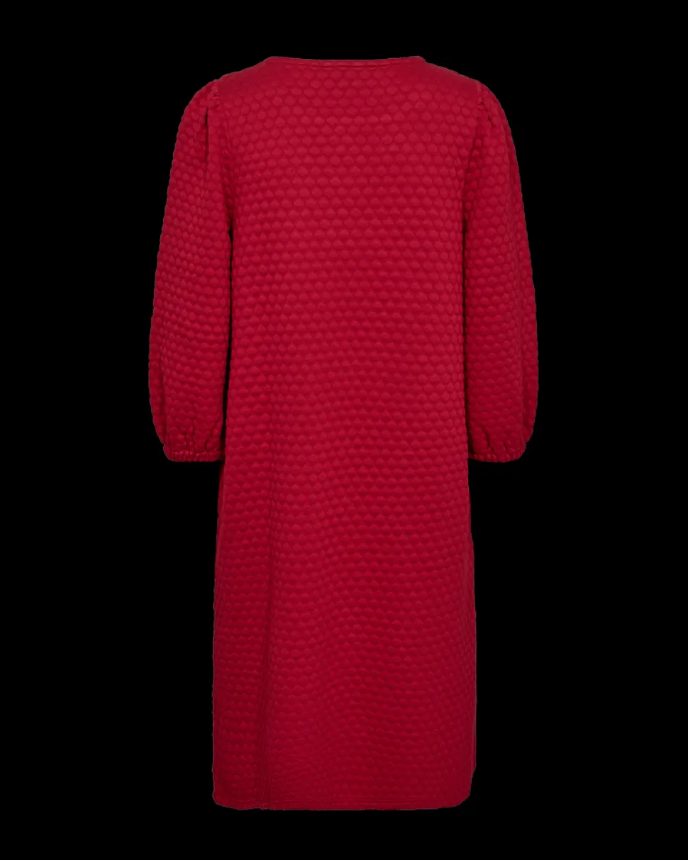 Freequent naisten mekko Bubble Dress, punainen