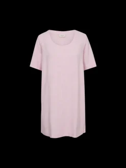 Freequent naisten mekko, LAVA DRESS Raidallinen Vaaleanpunainen