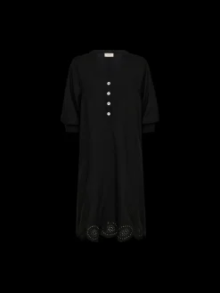 Freequent naisten mekko, LINUS DRESS Musta